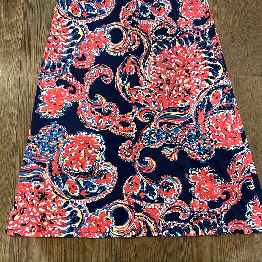 Lilly Pulitzer Alessia Maxi Dress For The Halibut Medium - Picture 9 of 10